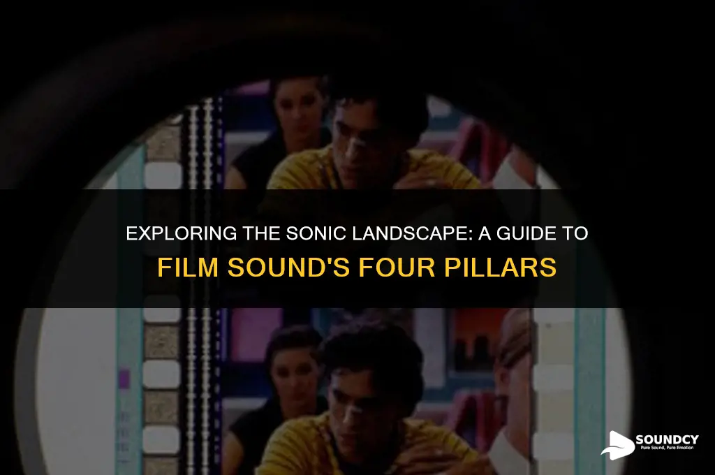 what are the four major types of film sound