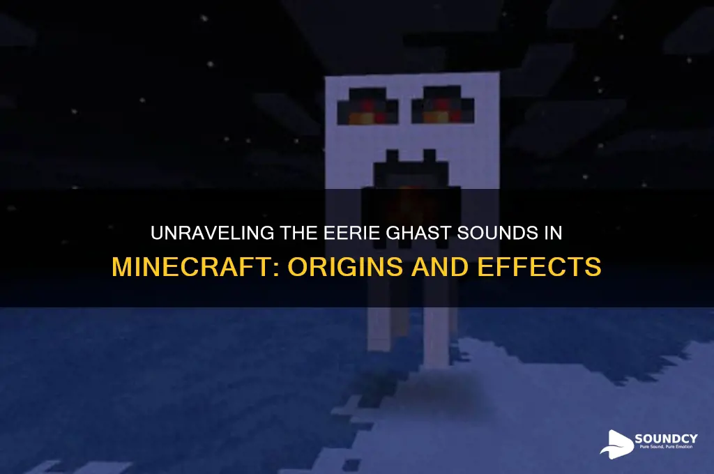 what are the ghast sounds