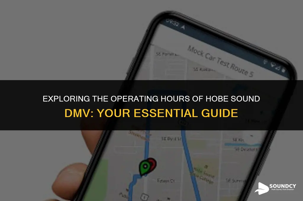 what are the hours at the hobe sound dmv