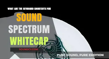 Mastering Audio Editing: Essential Keyboard Shortcuts for Sound Spectrum WhiteCap