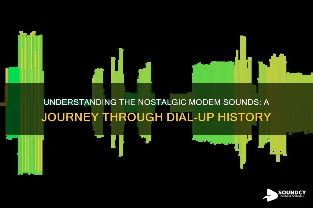 what are the modem sounds