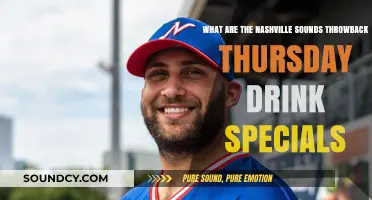 Nashville Sounds Throwback Thursday: Retro Vibes and Drink Specials