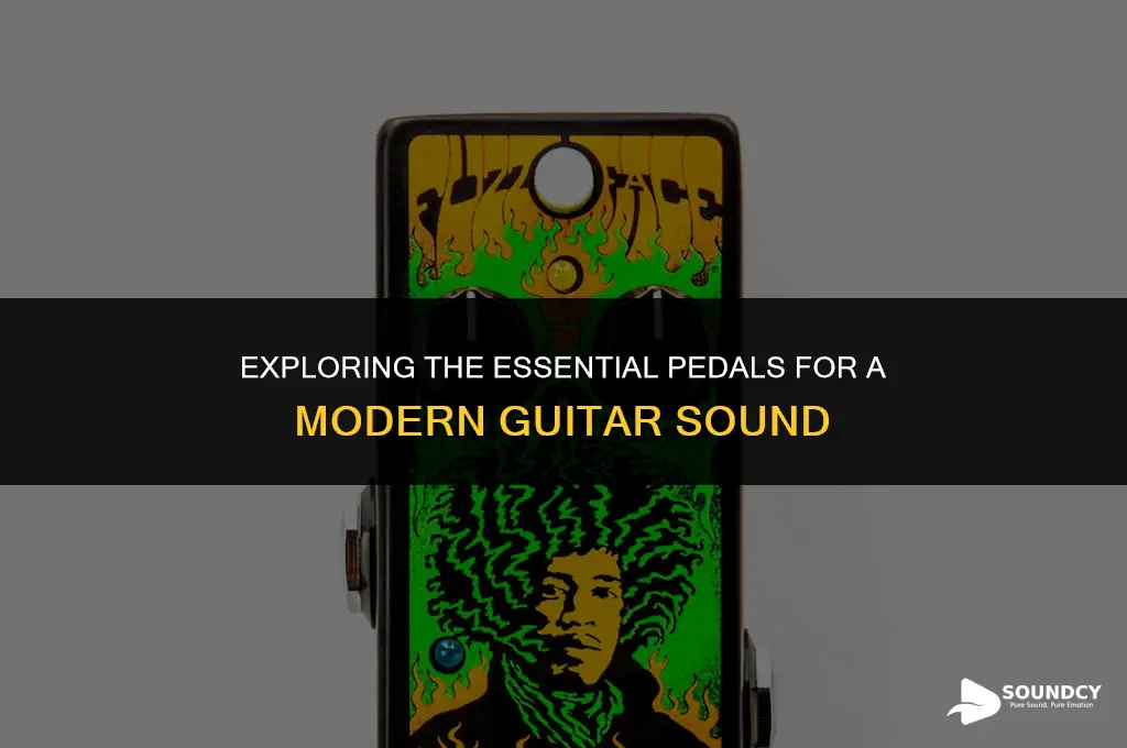 what are the pedals for a modern sound guitar