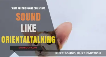 Decoding the Mystery: Phone Calls That Sound Like Oriental Talking