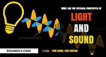 Exploring the Intriguing Physical Properties of Light and Sound