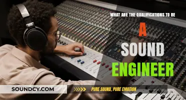 Exploring the Path to Becoming a Sound Engineer: Qualifications and Skills