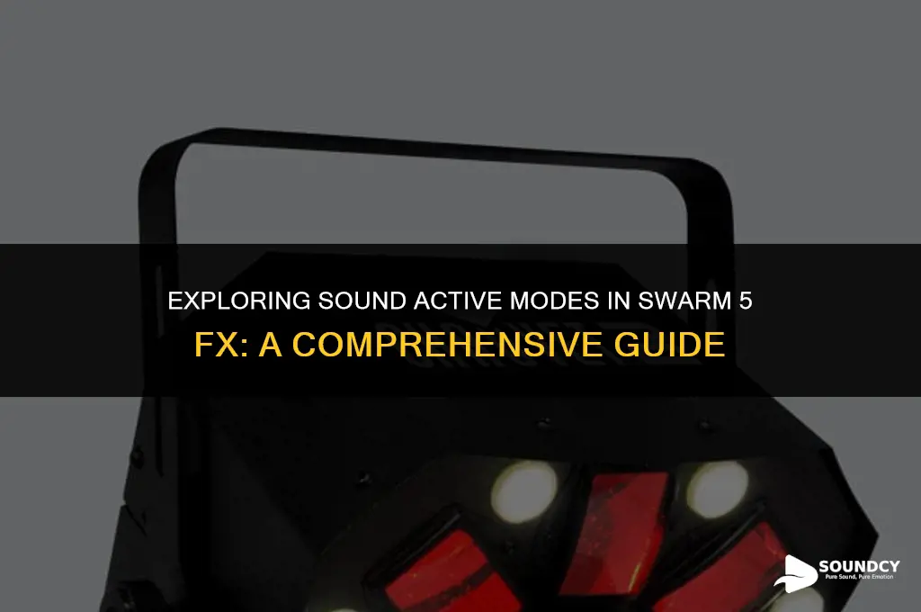 what are the sound active modes swarm 5 fx