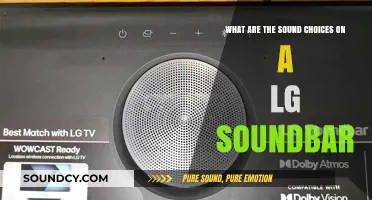 Exploring the Sonic Options: A Guide to LG Soundbar Settings