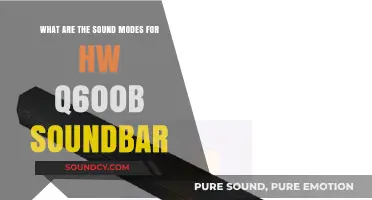Exploring HW-Q600B Soundbar: Sound Modes and Features Unveiled