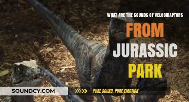 Echoes of Extinction: Unraveling the Sonic Mysteries of Jurassic Park's Velociraptors