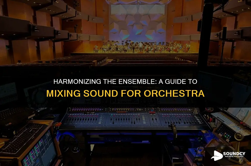 what are the steps to mixing sound for orchestra