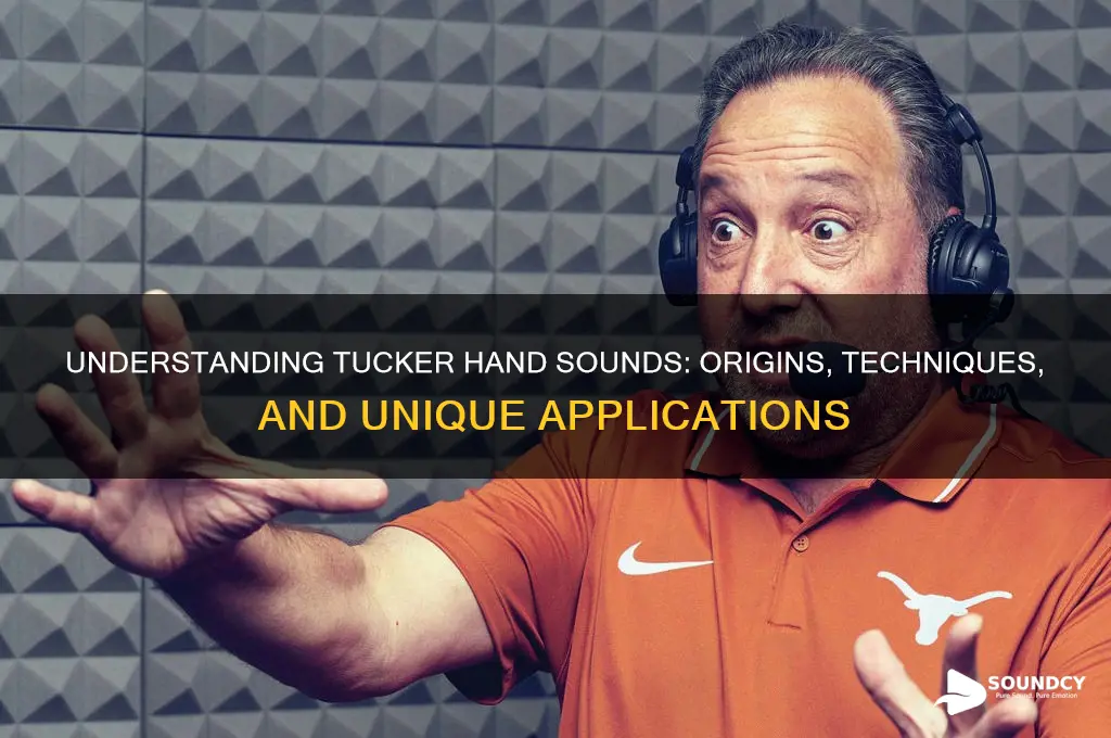 what are tucker hand sounds