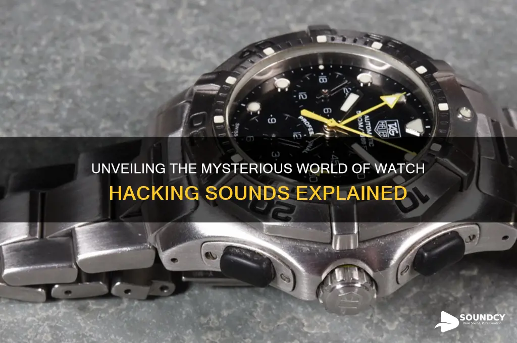 what are watch hacking sounds