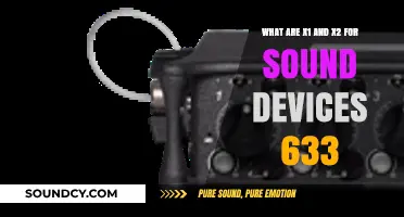 Exploring the Role of X1 and X2 in Sound Devices 633