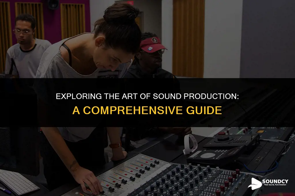 what are you doing when you are making sound