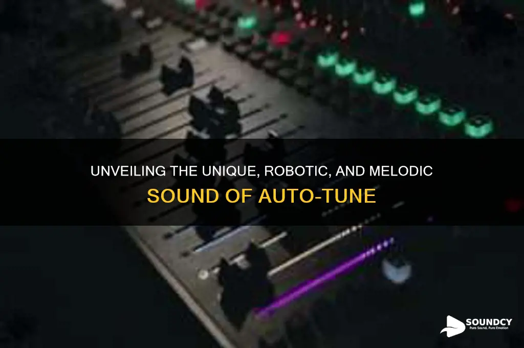 what auto tune sounds like
