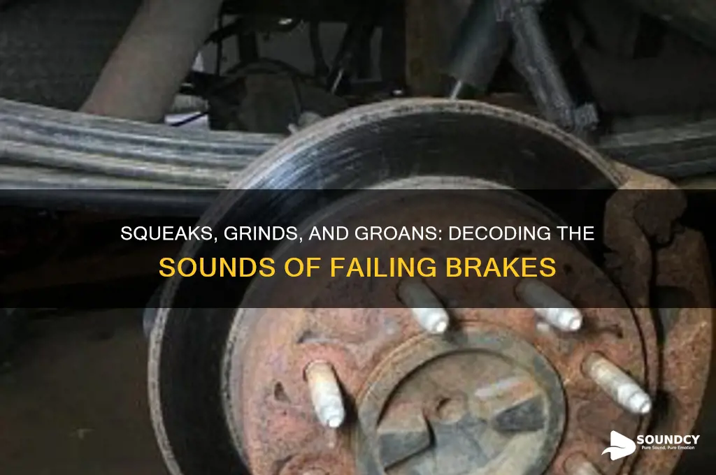 what bad brakes sound like