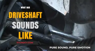 Identifying Bad Driveshaft Noises: Symptoms, Causes, and Solutions Explained