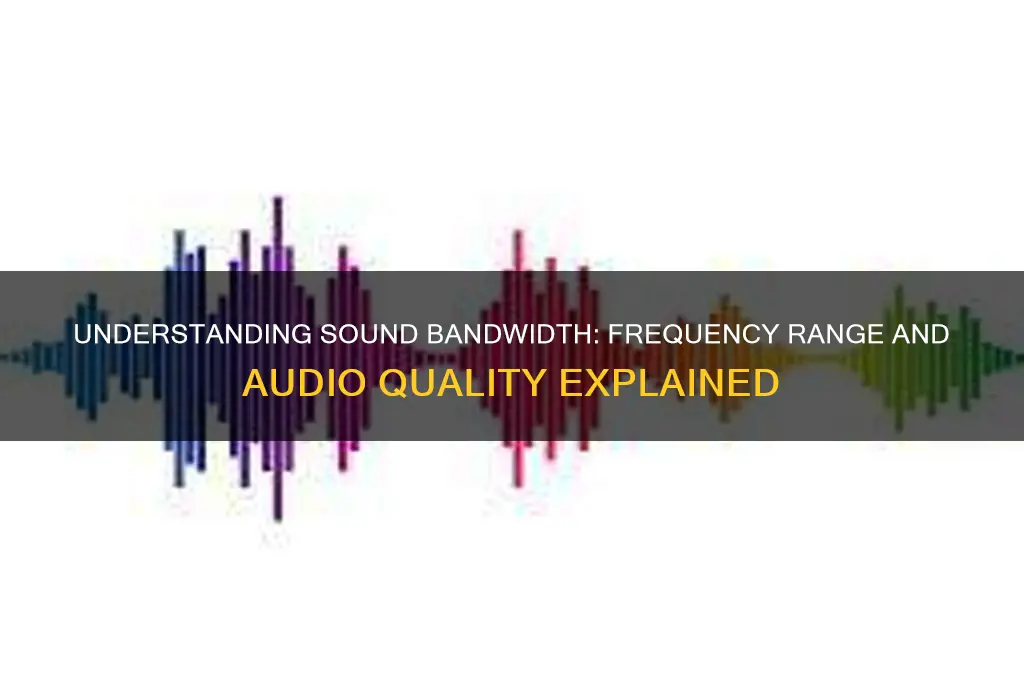 what bandwidth is s sound
