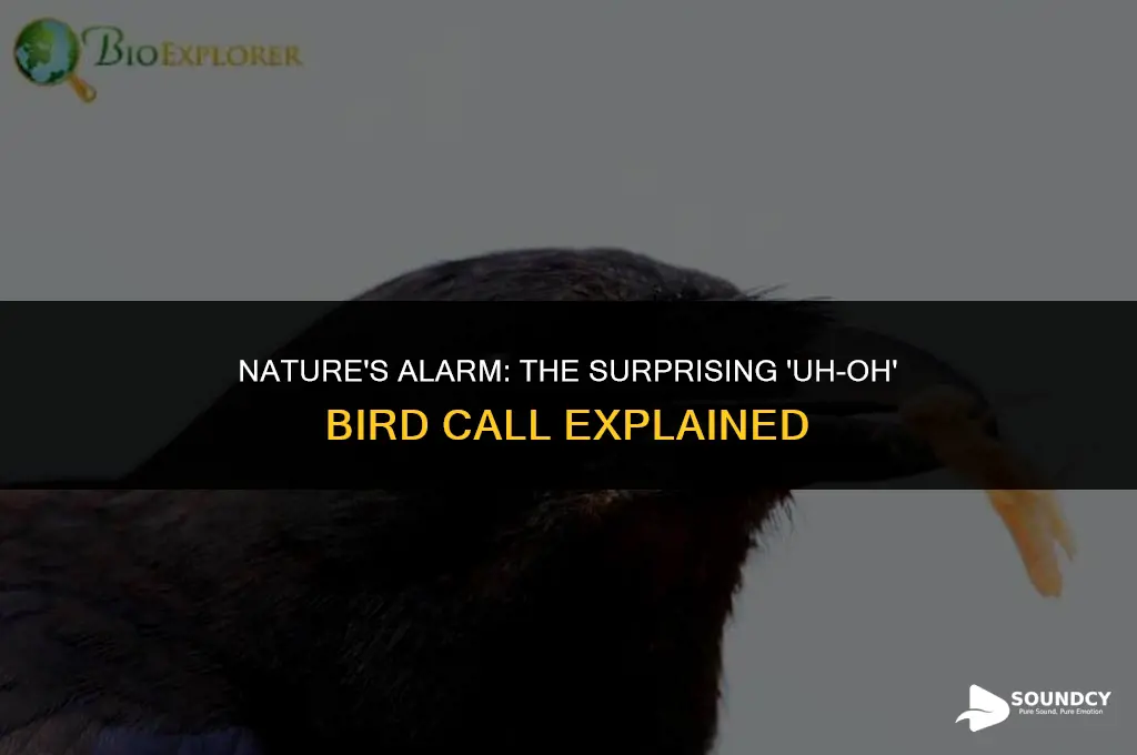 what bird sounds like it