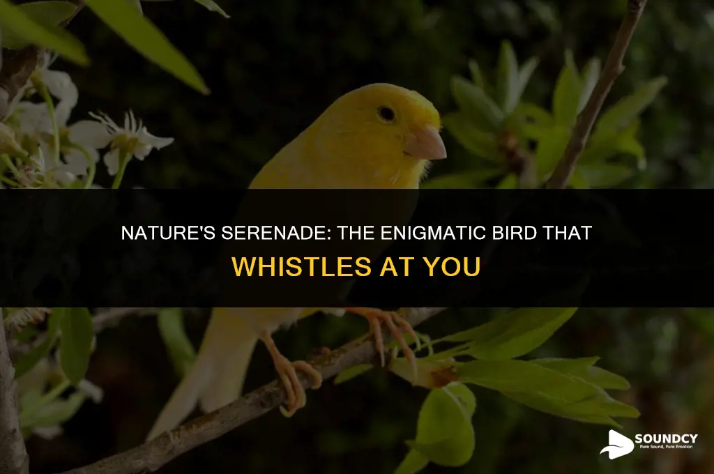 what bird sounds like it