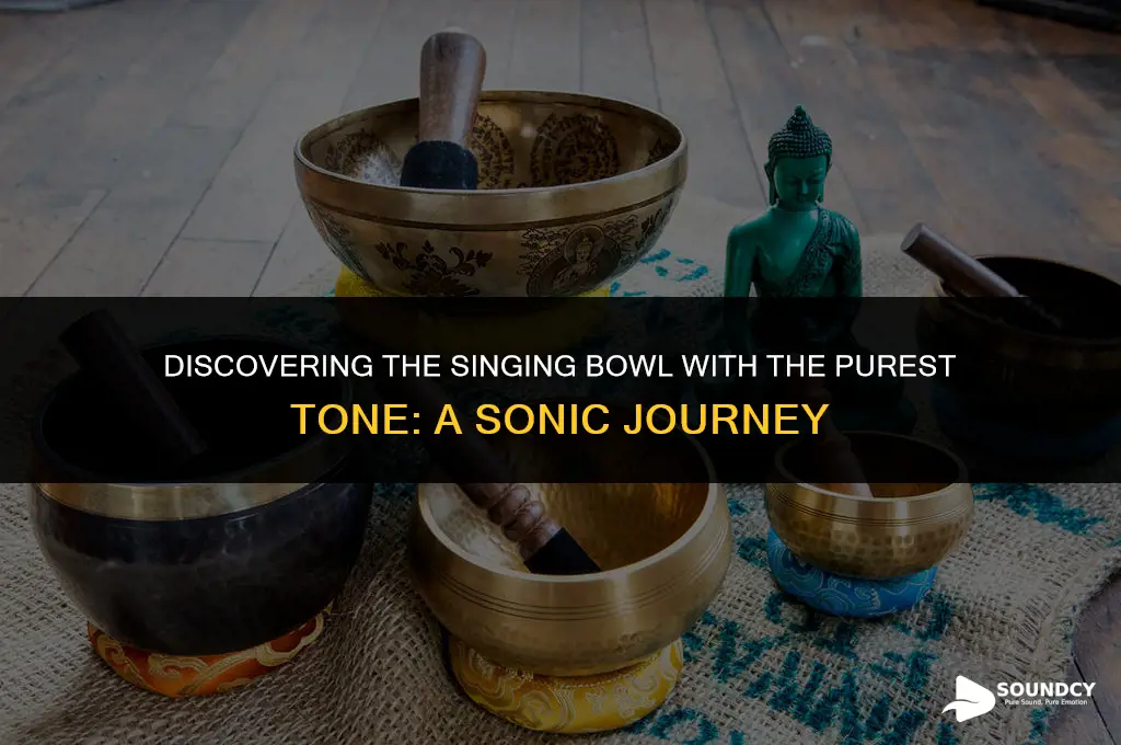 what brand of singing bowl has the best sound