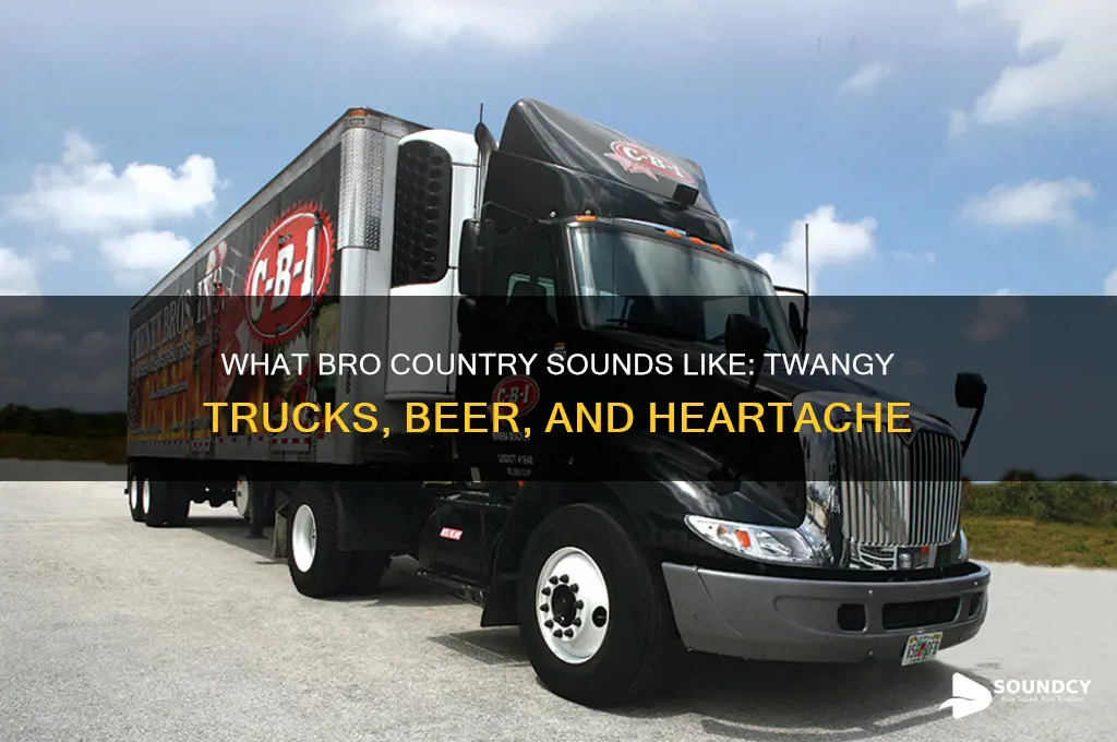 what bro country sounds like