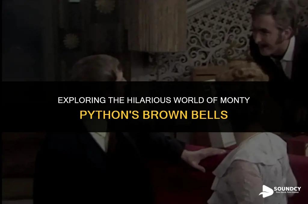 what brown and sounds like a bell monty python