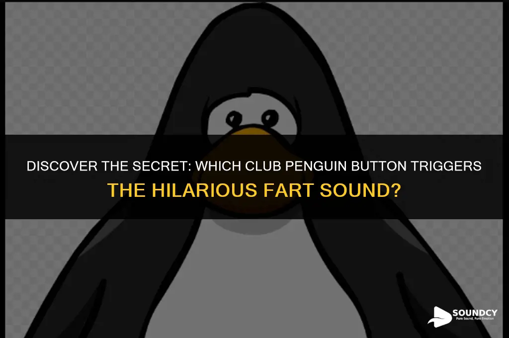 what button makes the fart sound on club penguin
