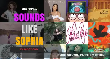 Exploring the Unique Sounds of Capital Cities: What Sophia Discovers