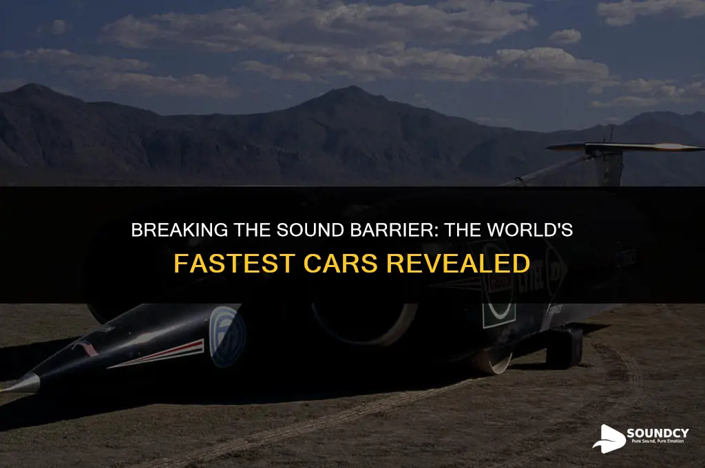 what car is faster than the speed of sound