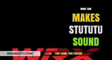 Unveiling the Iconic Stututu Sound: Which Car Produces This Unique Noise?