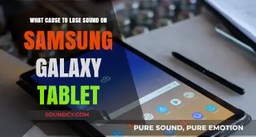Troubleshooting Sound Loss on Samsung Galaxy Tablets