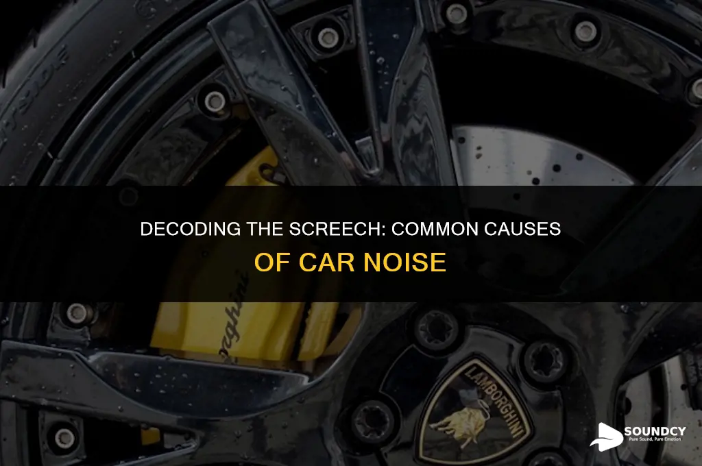 what causes a car to make a screeching sound