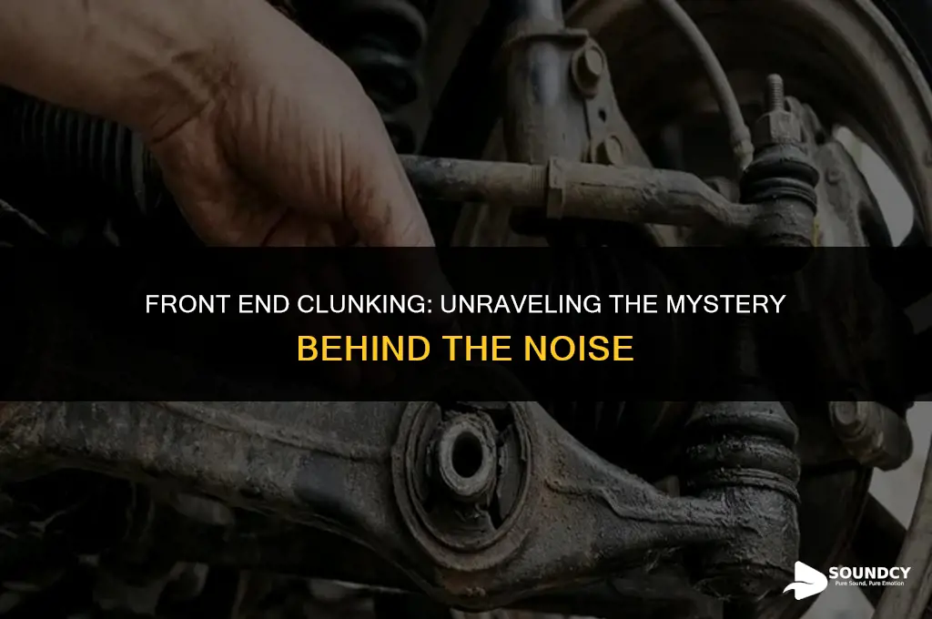 what causes a clunking sound in the front end