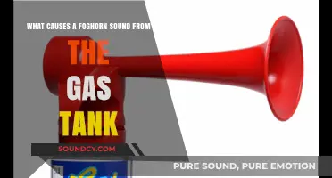 Mysterious Foghorn Sound from Gas Tank: Causes and Solutions