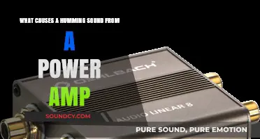 Decoding the Buzz: What Causes a Humming Sound from a Power Amp?