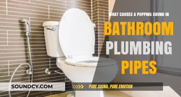 Unraveling the Mystery: What Causes Popping Sounds in Bathroom Pipes?