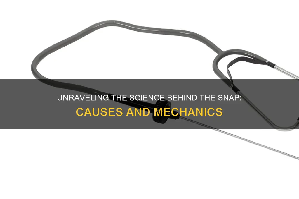 what causes a snap sound