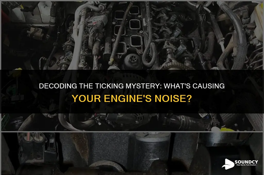 what causes an engine to make a ticking sound