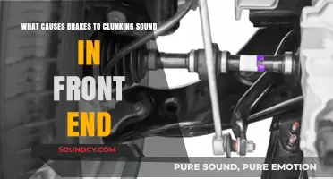 Front End Clunking: Unraveling the Mysteries of Brake Noise