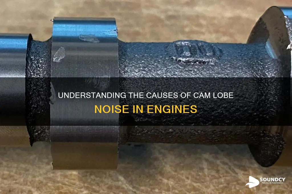 what causes cam lope sound