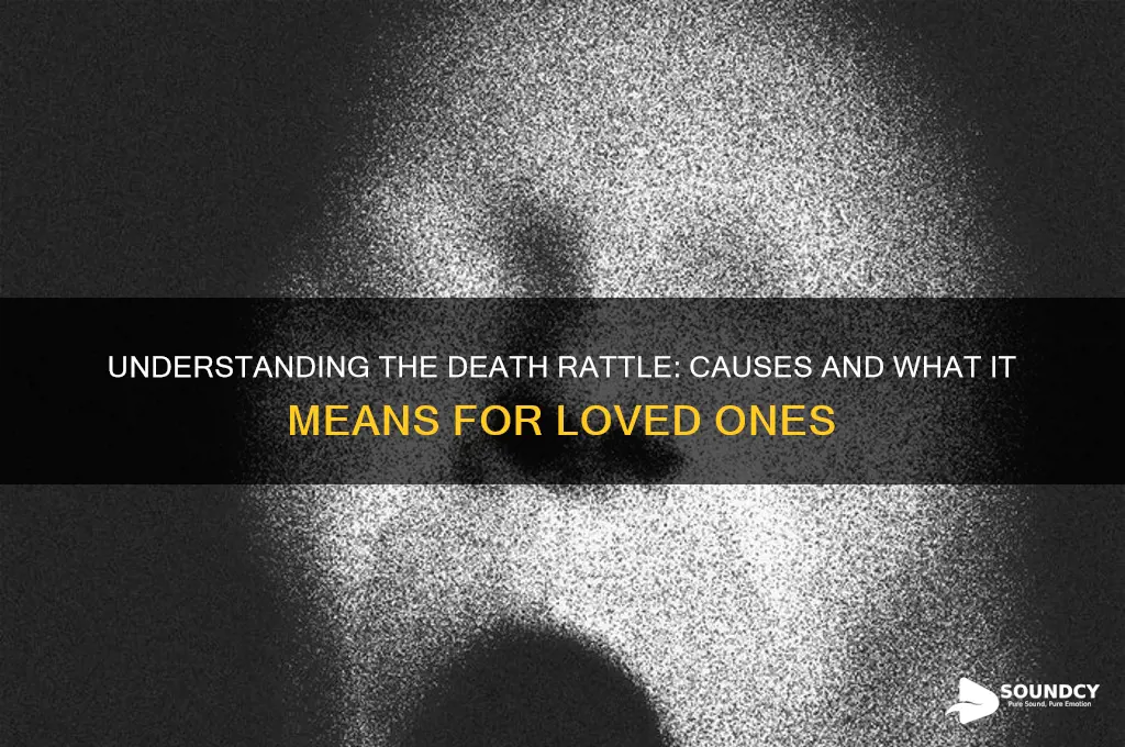 what causes death rattle sound