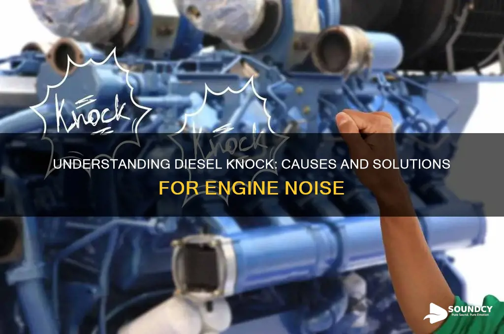 what causes diesel knock sound