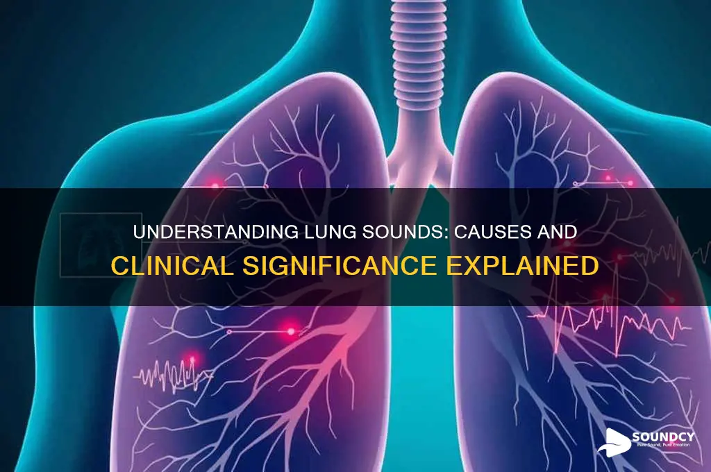what causes each lung sound