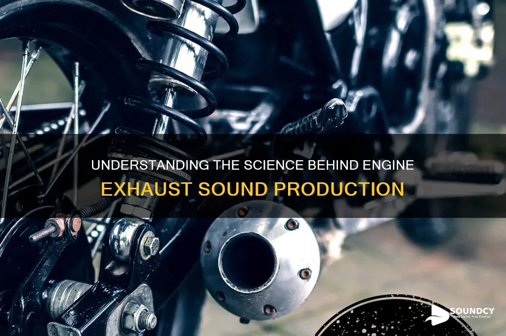 what causes engine exhaust sound