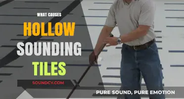 Why Tiles Sound Hollow: Common Causes and Solutions Explained