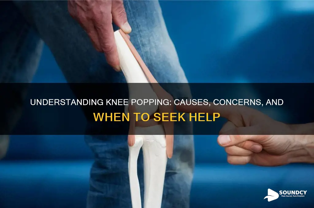 what causes knee popping sound
