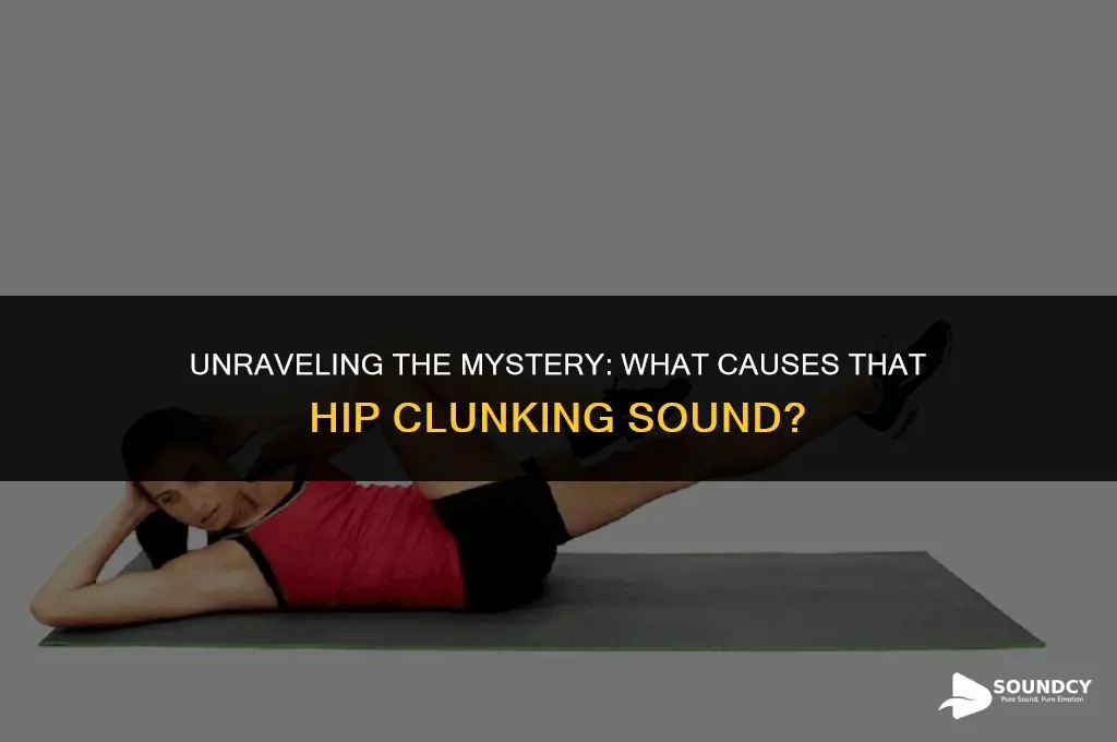 what causes my hip to have a clunking sound
