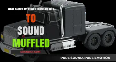 Why Your Kicker Truck Speaker Sounds Muffled: Common Causes and Solutions